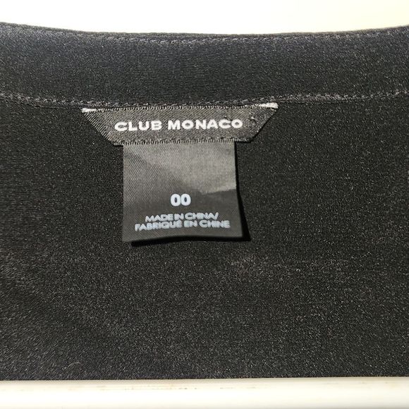 Club Monaco SILK TUNIC MINI DRESS - Picture 4 of 4